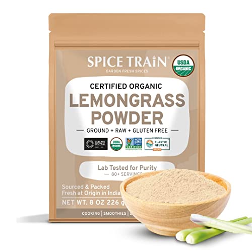 Spice Train, Amla Powder (397G) + Lemongrass Powder(226G) #TOP4