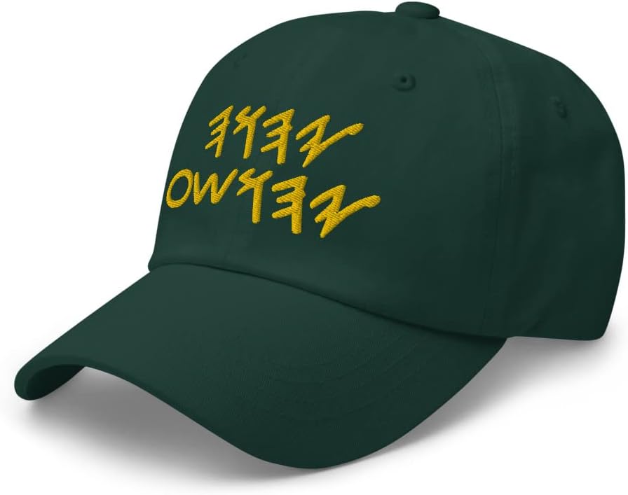 YHWH Yahuah YAH Yahushua Yahusha Yahshua Paleo Hebrew Embroidered Dad Hat Cap