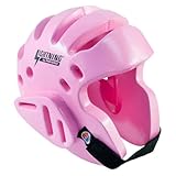 ProForce Lightning Karate/Martial Arts Sparring Headgear (Pink, Medium (Head Circ: 21-22')