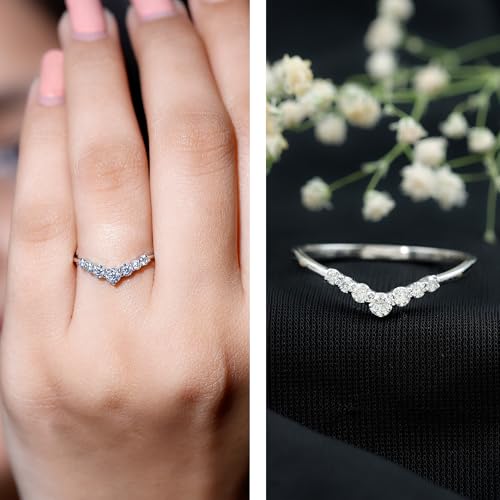 Certified Lab Grown Diamond Enhancer Ring, Ef-Vs Quality, Diamond Wedding Ring Enhancer - Gift For Women2