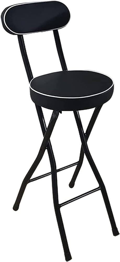 Tabouret pliable portable rembourré léger et ultra résistant 150 kg