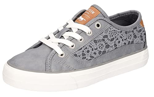 Mustang 1272-309, Chaussures Basses à Lacets Femme, Sky, 42 EU