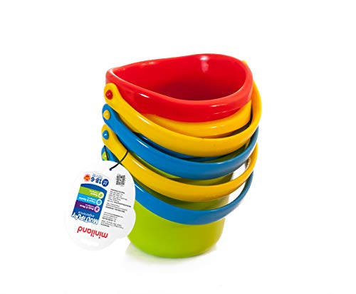 Miniland miniland29014 Baby Speciaal gesorteerde Bucket Set (4-delig)