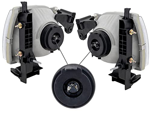 Apa Replacement Head Light Corner Turn Signal Light Combo 4 Piece Set For 2001 2002 2003 2004 Tacoma Pickup Truck Passenger Right And Driver Left Side #TOP4