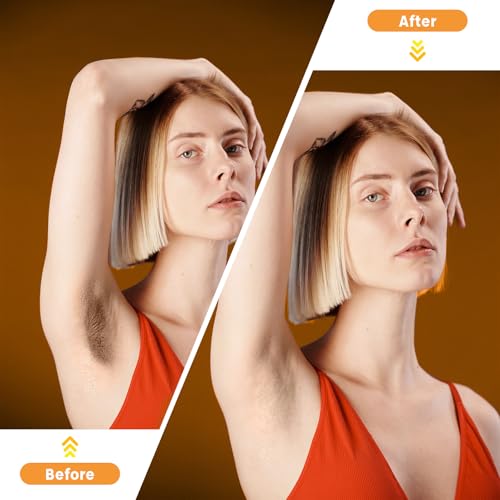Sharplace 80 Stück Rundbewegung Haarentfernungs Pads, Enthaarungspads Set, Physikalische Haarentferner Pads, Nachfüllpads für Haarentferner, Schmerzfrei Haarentfernung für Körper & Gesicht
