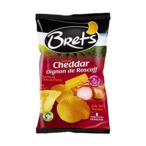 宝商事 Brets ポテトチップス チェダー&オニオン 125g×10袋