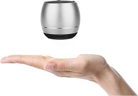 Lythan Portable Bluetooth Speakers,Outdoors Wireless Mini Bluetooth Speaker with Built-in-Mic,Handsfree Call,TF Card,HD Sound and Bass for iPhone Ipad Android Smartphone and More (Silver)