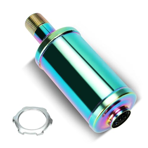 Image of FVRITO Exhaust Muffler Silencer for Predator 212cc 196cc 420cc CT200u CT200u-ex BT200x CC100x CT100u Massimo Baja MB200 Mini Bike Go Kart KT196 GX160 GX200 Clone Engines Performance Parts Colorful