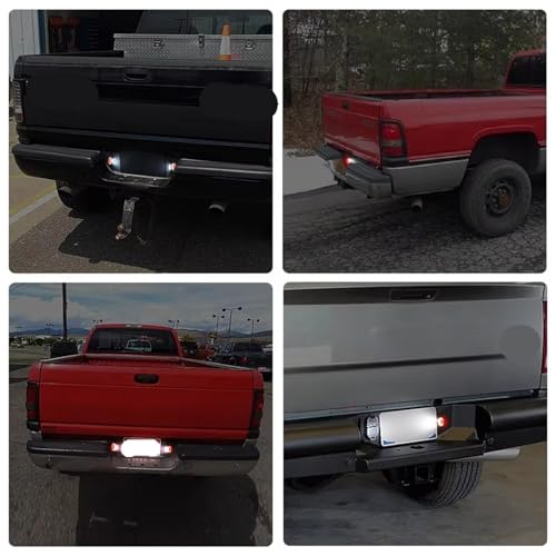 Luces matrícula LED para solucionar fallos de iluminación y desgaste en placa de Dodge RAM 6