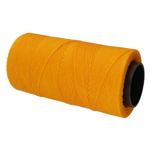 The Beadsmith Knot It Waxed Polyester Cord, Golden Yellow Color, 0.7mm Diameter, Light Wax, 144 Meters (472 Feet) Per Spool - Image 2