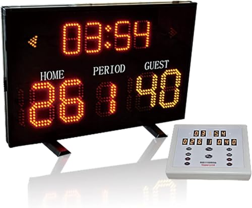 Marcador Electrónico LED para Baloncesto con Controlador miniatura 1