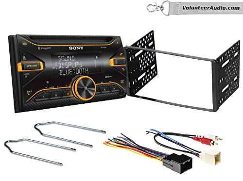 Sony WX-920BT Double Din Radio Install Kit With Sirius XM Ready, USB/AUX, CD
