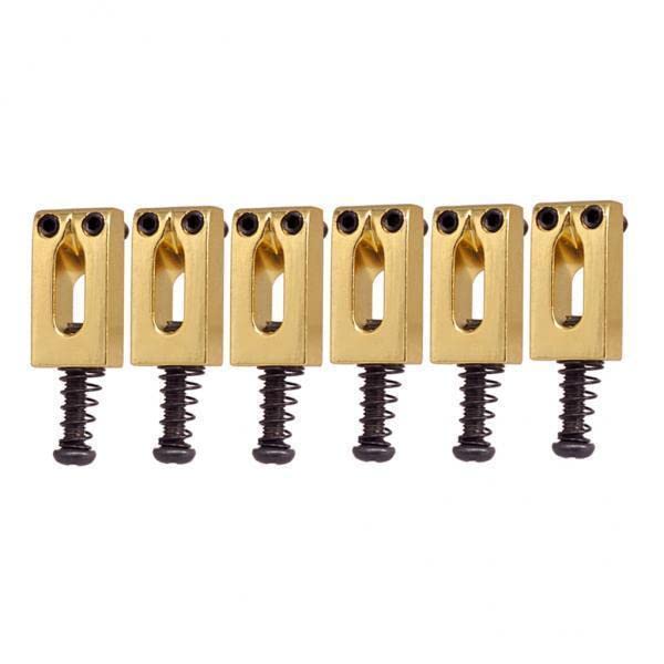 TRENDYNEST® 2xZinc Alloy Electric Guitar Tremolo Fixed Bridge String Saddle DIY Parts Gold | Musical Instruments & Gear | Guitars & Basses | Parts & Accessories | Guitar Parts | Saddles-image-33