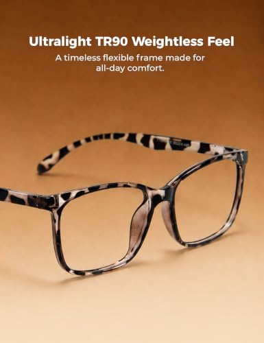 Image of TIJN Sleep Glasses for 99.9% TR90 Blue Green Light Blocking Dual AR Coatings Red Lens for Computer Gaming Reduce Eyestrain