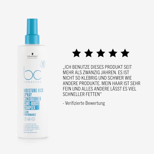 Schwarzkopf Bonacure Moisture Kick Spray Conditioner 400ml – Ansicht 6