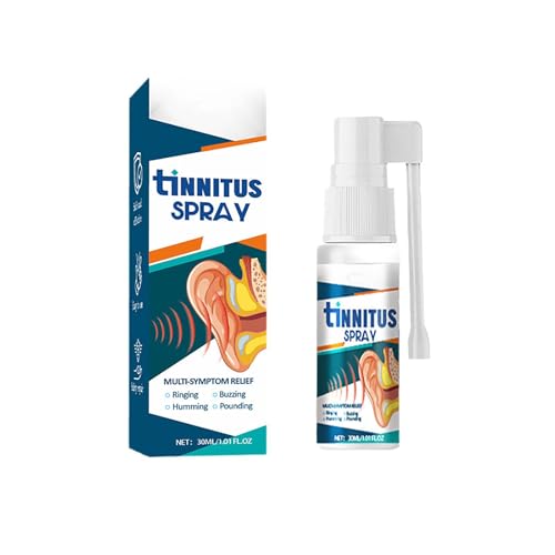 Spray Para Aliviar Tinnitus,Tinnitus Spray Para Oído,Gotas Para Los Oídos,Sprays Tratamiento Oidos,Gotas Aliviar El Zumbido En Los Oído,Retire La Incomodidad Esencia Limpiadora Los Oídos