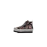 Knöchelhoher Sneaker mit orientalischem Patch