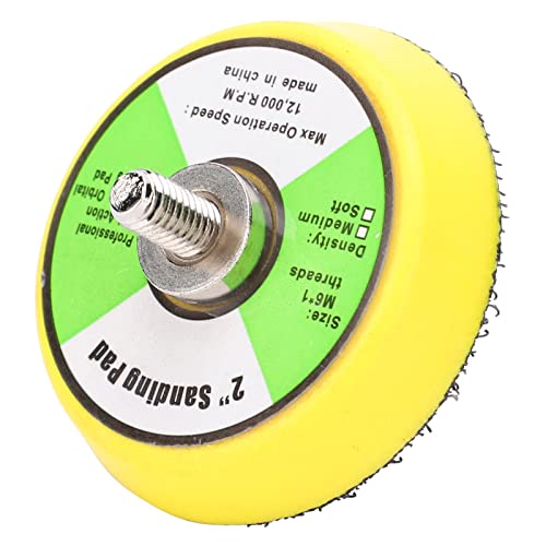 ZJchao Almohadilla de Lijado, Almohadillas de Lijado Lijadora de Aire de 50 Mm Pulido Pulido Placas de Disco de ABS para Máquina de Papel de Lija