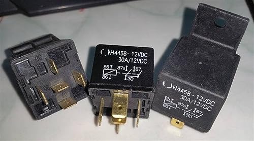 Relé 5 pines H4458-12VDC con conmutación estable de 30A contra sobrecargas
