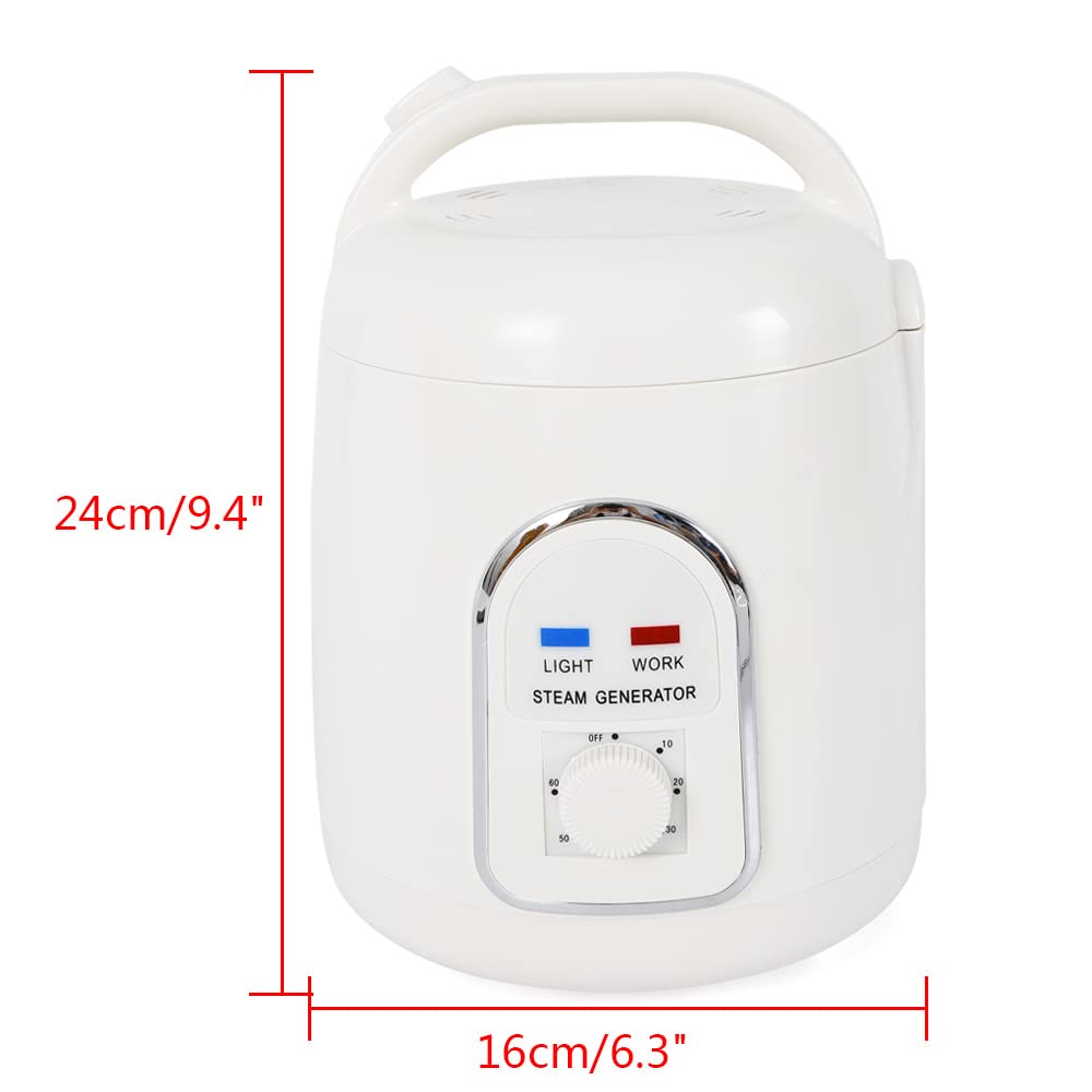 Generatore di vapore per sauna portatile 1,5 l con timer 60 minuti