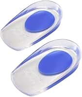 Palmilha Ortopédica Silicone Gel Protetora de Calcanhar Calçado Sapato Conforto e Alívio de Dor Calcanheira Em Gel Para Esporão De Calcâneo E Esporte, Tamanho Único, PREMIUM