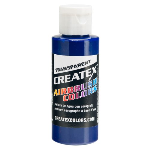 CREATEX 60 ml transparente Airbrush-Farbe (BRITE BLUE)