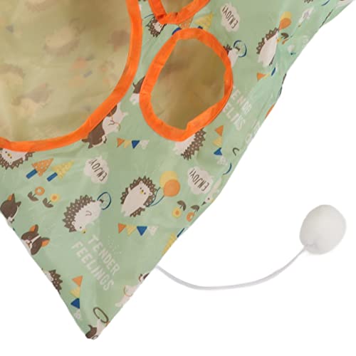 Túneis de Gato para Gatos Internos, Brinquedos de Sacola Amostras para Hamsters Tocam Túnel Brinqued