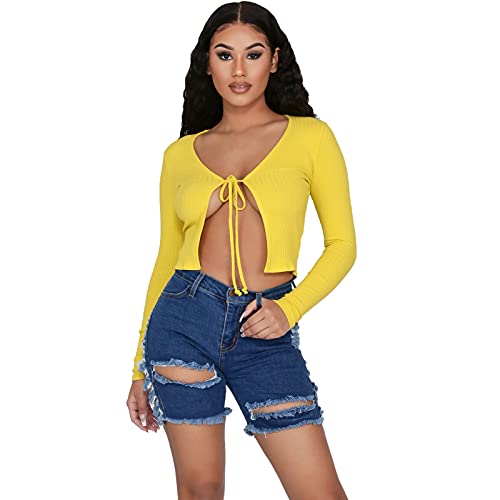 Jeans déchirés straight femme pour un look urbain et décontracté