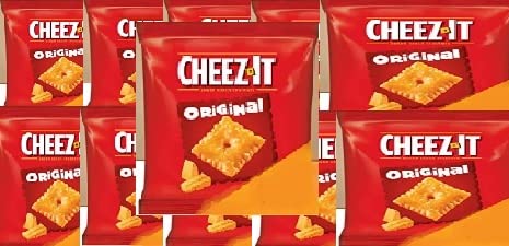 ICEMANS THUNDER Original Cheez-It 14 Pouches, Baked Snack Crackers, Office, Adult, and Kids Snacks - Gift Box, Snack Pack