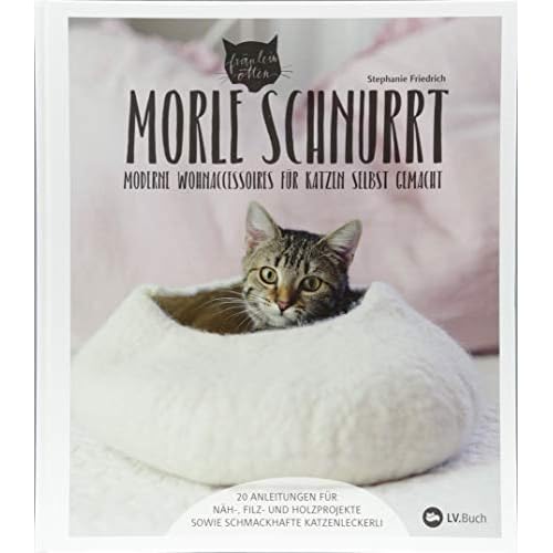 Morle schnurrt: Moderne Wohnaccessoires für Katzen selbst gemacht.