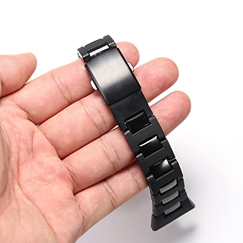 Bracelet montre DW5600 cassé ? Solution sport noir WRISTARMOR