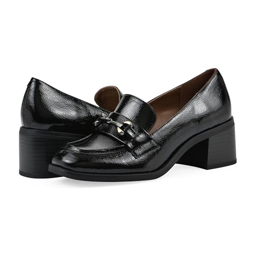 Image of WHITE MOUNTAIN Women's Nacho Block Heel Loafer