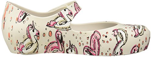 Mini Melissa Baby-Girl's Mini Ultragirl Theme Ballet Flat, White, 5 Medium Us Toddler #TOP5