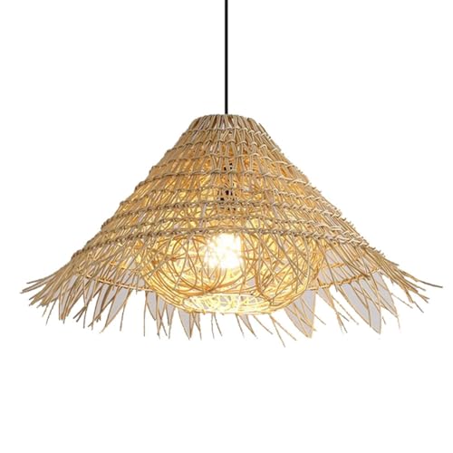 Suspension de plafond en rotin pour une douce ambiance tropicale et côtière