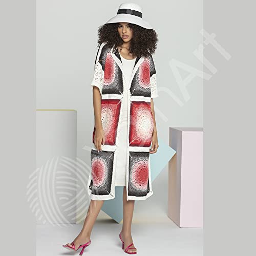 YarnArt 2 Sport Yarn 55% Cotton 45% Acrylic 250gr 1094yds Multicolor Rainbow Crochet Yarn Spring Summer