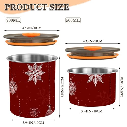Contenedor para café acero inoxidable 500ml hermético miniatura 3