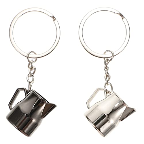 Holibanna Accesorio De Llaves Creativo Llavero De La Serie De Cafetera Decorativo y Moderno