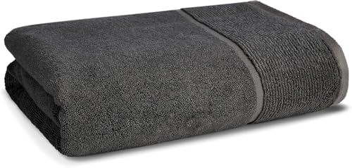 Panda® London Bamboo Bath Towel - 70 x 135 cm, White | Soft & Fluffy Organic Bamboo & Cotton | Super Absorbent & Quick Drying | Perfect for Sensitive Skin | Hypoallergenic, Antibacterial & Odour Free