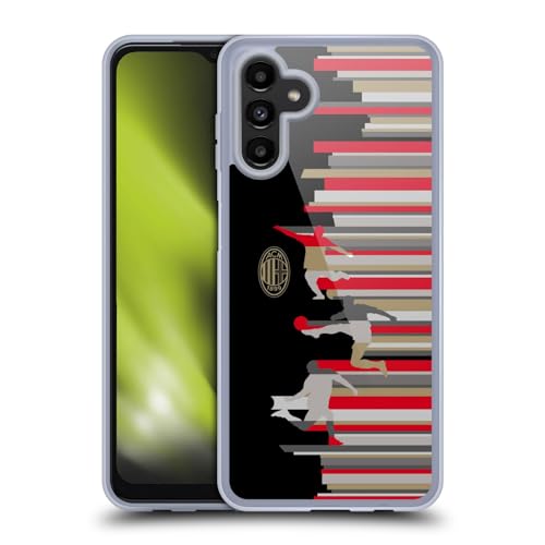 Funda Samsung A13 5G AC Milan protector flexible antiarañazos gel