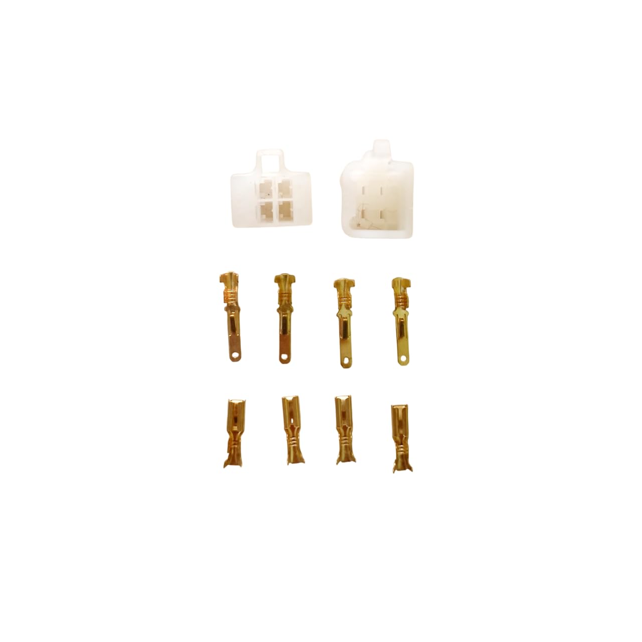 Road Religion® 4 Pin Electrical Coupler with Terminal Set – Wire Connector Plug (Pack of 5)-picture-23