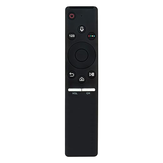 BN59-01266A Replaced Voice Remote fit for Samsung Smart 4K TV BN5901266A RMCSPM1AP1 QN65Q7FD UN75MU630D UN50MU630D UN65MU850D UN43MU630D UN55MU630D UN55MU650D UN55MU700D UN55MU800D UN65MU650D