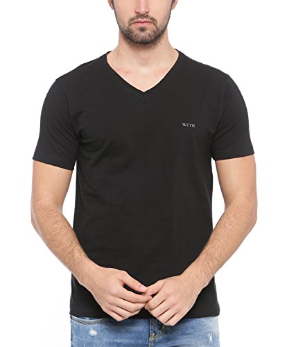 Image of SHOWOFF Men`s Cotton Solids Regular Fit Tshirt