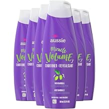 Aussie For Fine Hair, citrus,floral Volume Shampoo, W/Plum and Bamboo, 5.55pounds Pack of 6