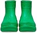 Crocs Unisex Crush Platform Rain Boots – Waterproof Thermoplastic (EVA) Construction – Pull-on Style Grass Green Men's 3, Women's 5 Medium