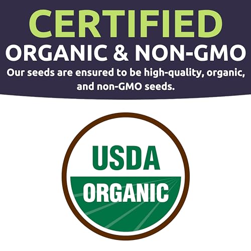 Sweet Yards Seed Co. Organic Lemon Balm – Two Seed Packets! – Approx. 682 Open Pollinated Non-GMO Herb Seeds - Image 4