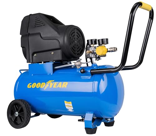 Goodyear 8-Gallon 150 PSI Oil-Free Portable Air Compressor