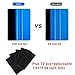GISSVOGEEK Car Window Film Tinting Tools, Auto Vinyl Wrap Installation Kit, 10 in 1 Window Tint Kit with Felt Squeegee&Felts, Plastic Razor Scraper, Window Tint Squeegee, Utility Knife&Blades