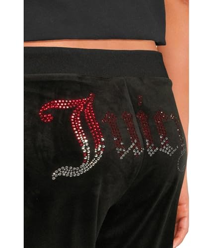 Juicy Couture Women's Ombre Hotfix Classic Velour Pants4
