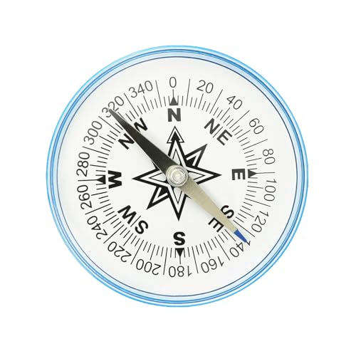 100mm Large Pocket Compasses Round Orienteering Compasses for Camping Hiking Navigation Compasses Outdoor Equipment