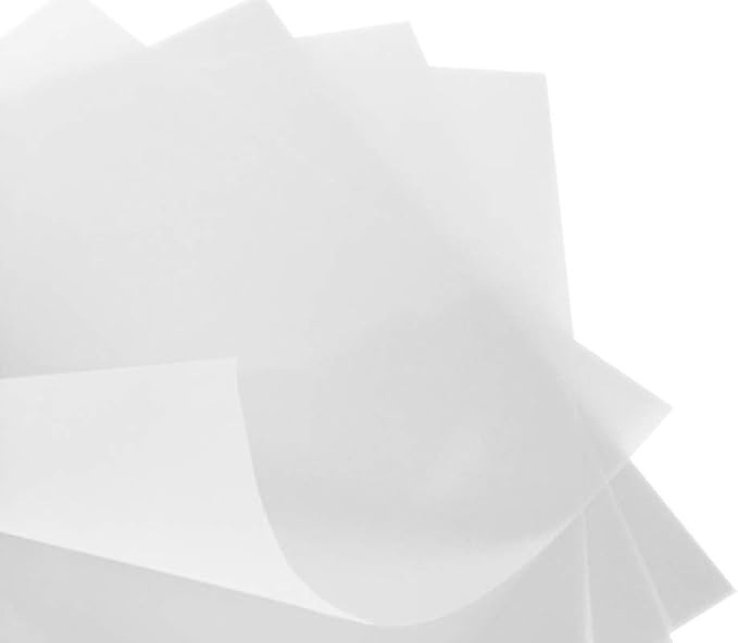 25 x A4 Translucent Vellum Tracing Paper 110gsm for Laser & Inkjet